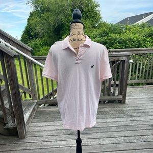 Men’s American Eagle Pink Polo